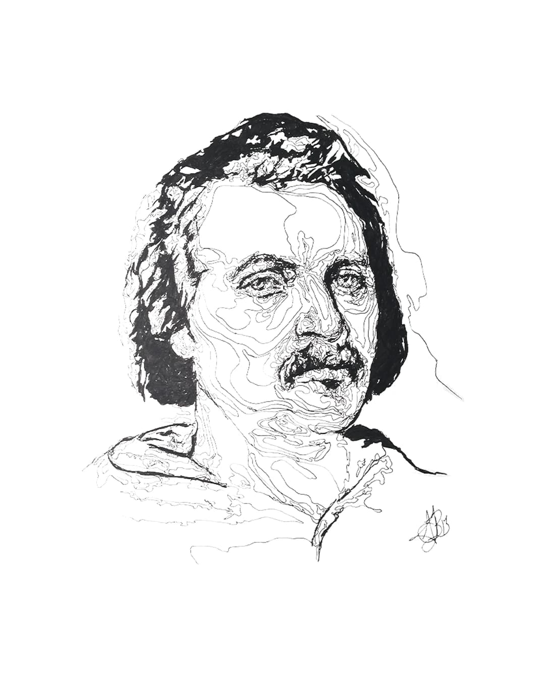 Facial Topography No. 10, by Augustus Rivers