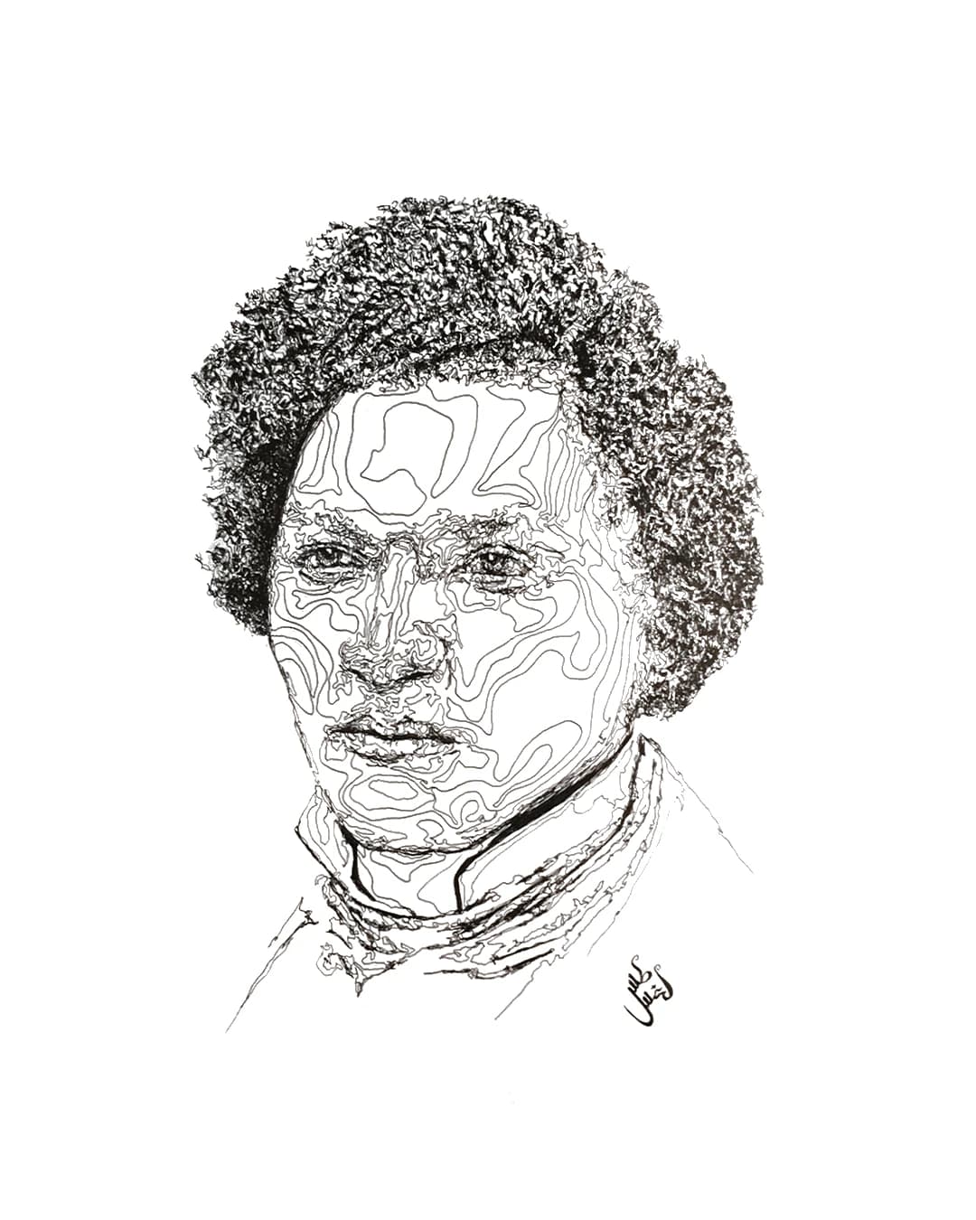 Facial Topography No. 27, by Augustus Rivers