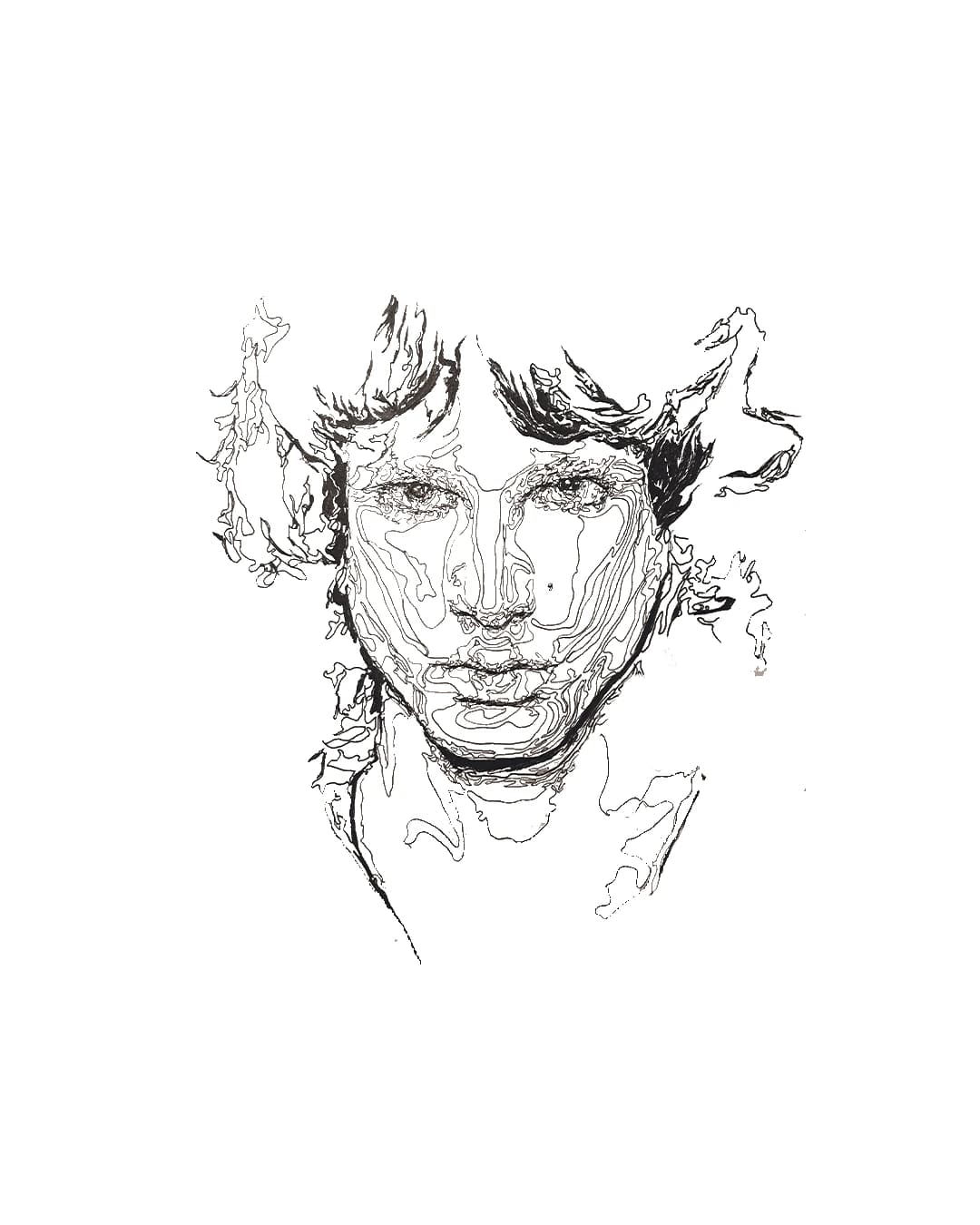Facial Topography No. 30, by Augustus Rivers