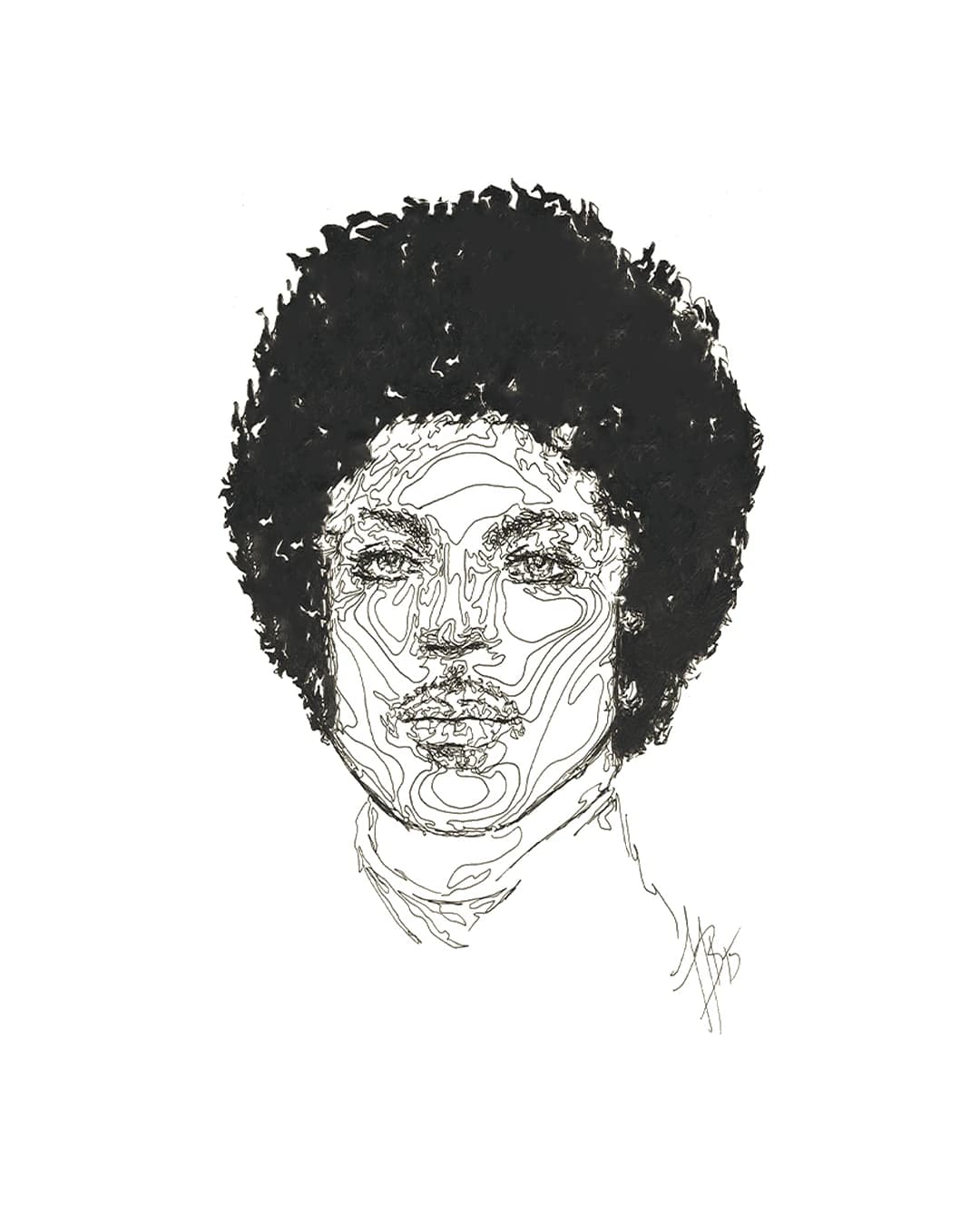 Facial Topography No. 20, by Augustus Rivers