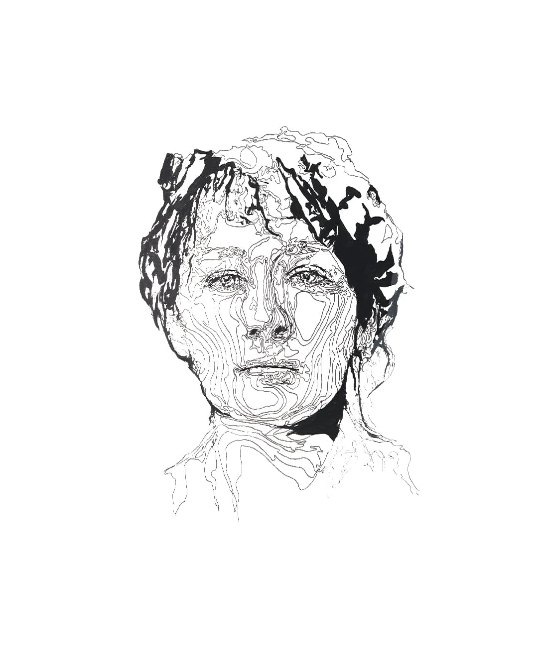 Facial Topography No. 33, by Augustus Rivers