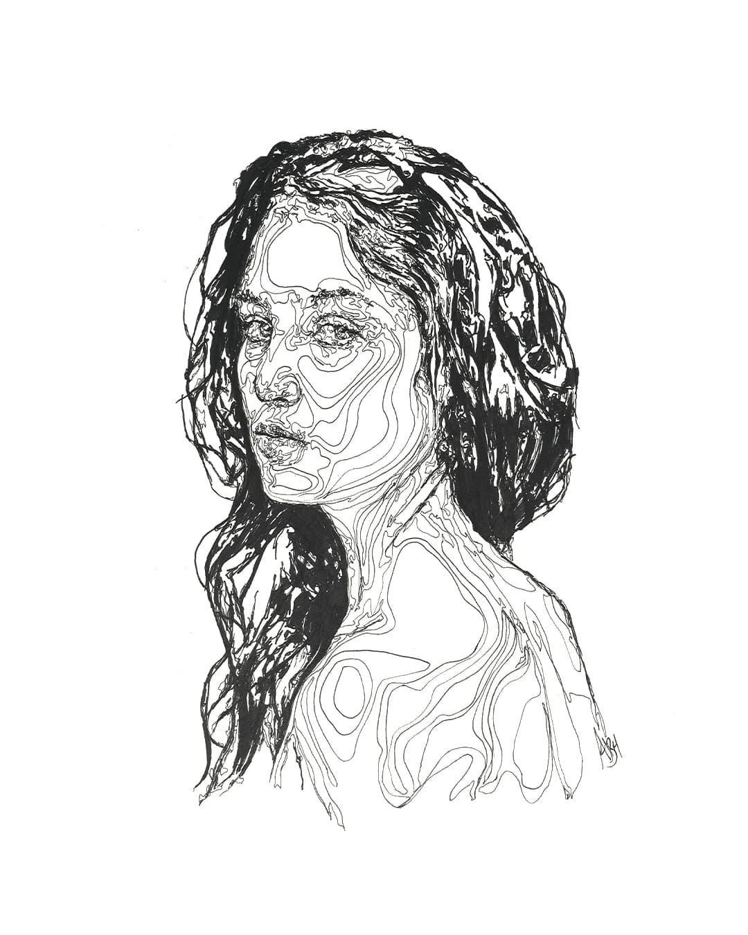 Facial Topography No. 32, by Augustus Rivers