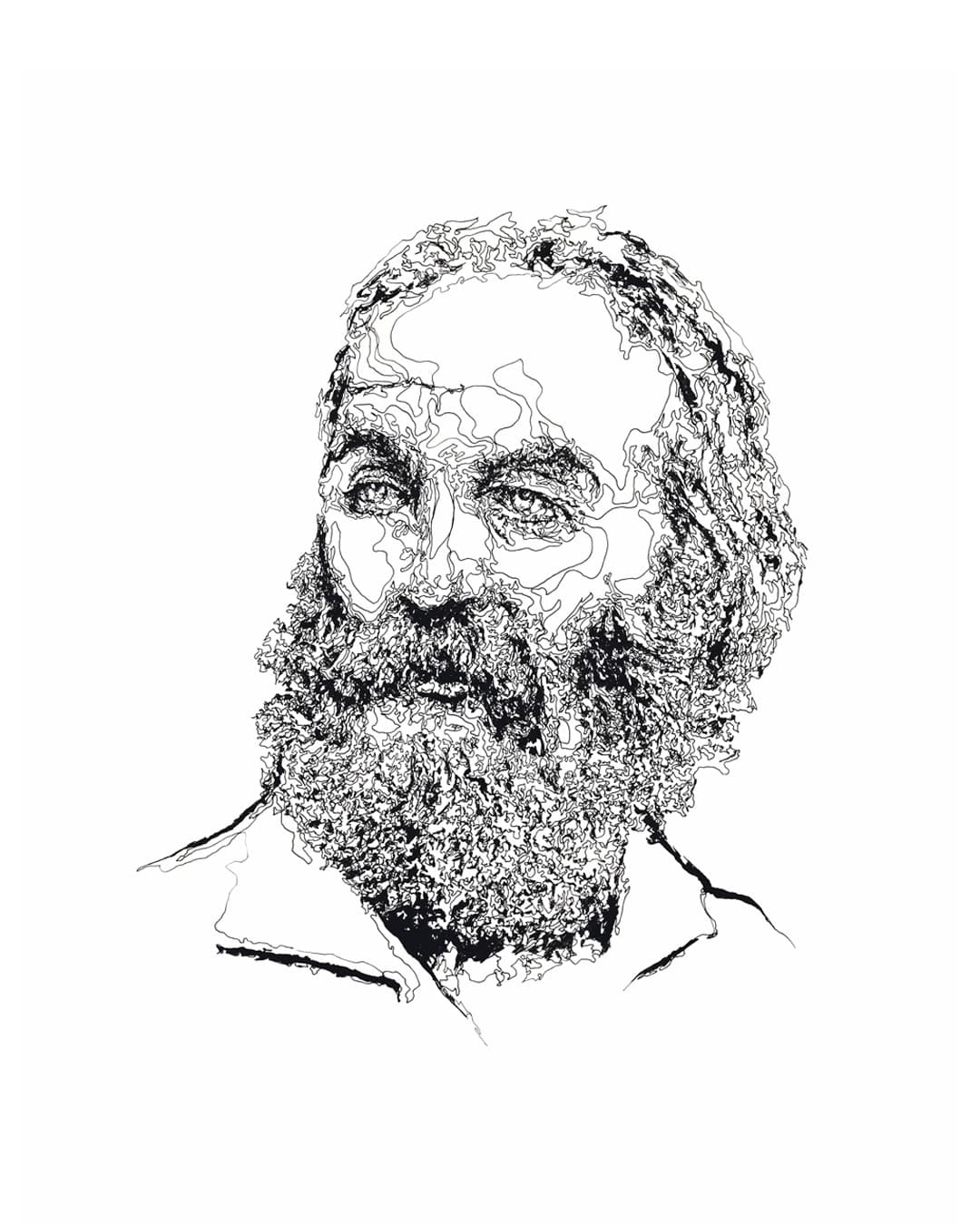 Facial Topography No. 1, by Augustus Rivers